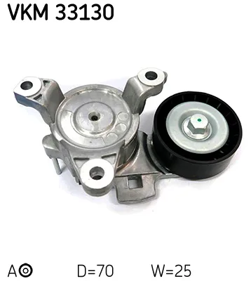 Обтящна ролка, пистов ремък SKF